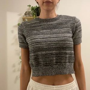 Knitted crop top shirt from American Apparel in a size medium
